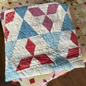 Vintage Patchwork Quilt Patriotic Cutter